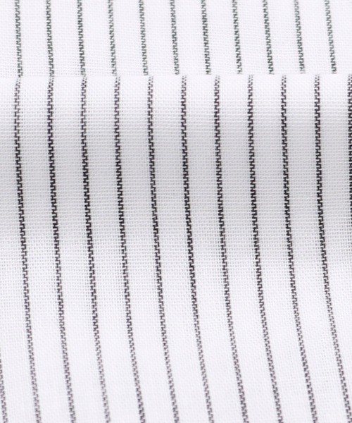 Pitta Re:)（ピッタリ）の「綿100% やわらかガーゼ レギュラー 七分袖カジュアルシャツ（シャツ/ブラウス・レディース・グレー・M/S/L/LL）」の5枚目の写真