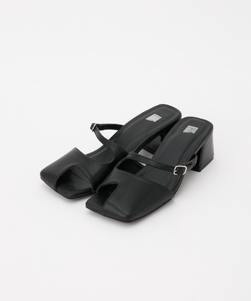 COLONY 2139(コロニートゥーワンスリーナイン)の「サムホールサンダル(サンダル・レディース・ブラック/パープル/ホワイト・MEDIUM/LARGE)」の6枚目の写真