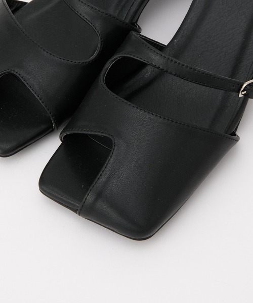 COLONY 2139(コロニートゥーワンスリーナイン)の「サムホールサンダル(サンダル・レディース・ブラック/パープル/ホワイト・MEDIUM/LARGE)」の10枚目の写真