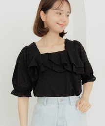 flower | ペタルラッフルブラウス(シャツ/ブラウス)