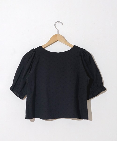 flower(フラワー)の「ペタルラッフルブラウス(シャツ/ブラウス・レディース・ブラック/ホワイト・FREE)」の13枚目の写真