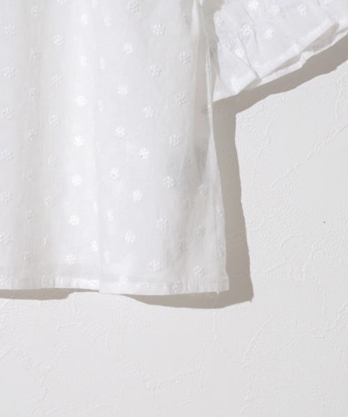 flower(フラワー)の「ペタルラッフルブラウス(シャツ/ブラウス・レディース・ブラック/ホワイト・FREE)」の18枚目の写真