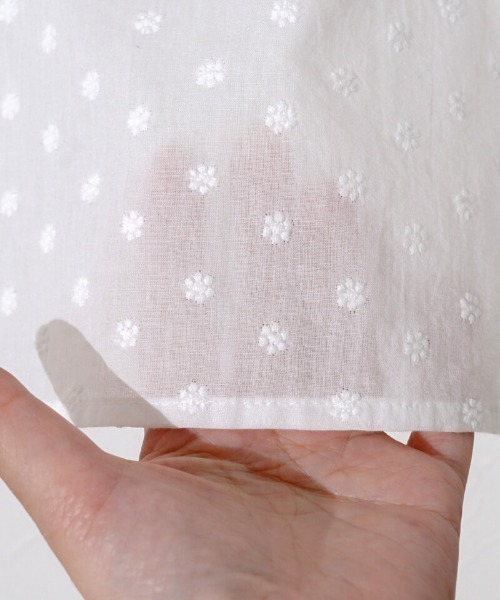 flower(フラワー)の「ペタルラッフルブラウス(シャツ/ブラウス・レディース・ブラック/ホワイト・FREE)」の20枚目の写真