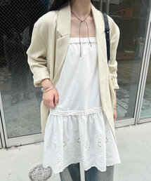 mystic | 【マルチWAY】スカラップレーススカート(スカート)