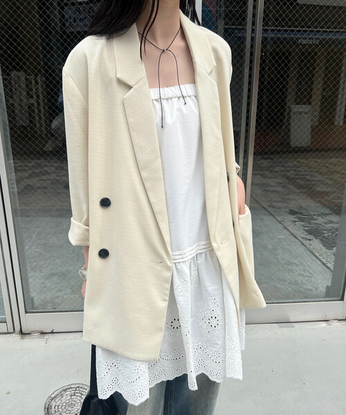 mystic（ミスティック）の「【マルチWAY】スカラップレーススカート（スカート・レディース・オフホワイト・FREE）」の10枚目の写真