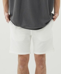 ACQUIESCE（アクイエス）の「スパンシアサッカーショートパンツ（その他パンツ）」