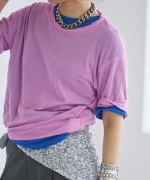 oll（オール）の「twins Tee（Tシャツ/カットソー）」