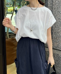 【WEB限定】 タックショルダープルオーバー