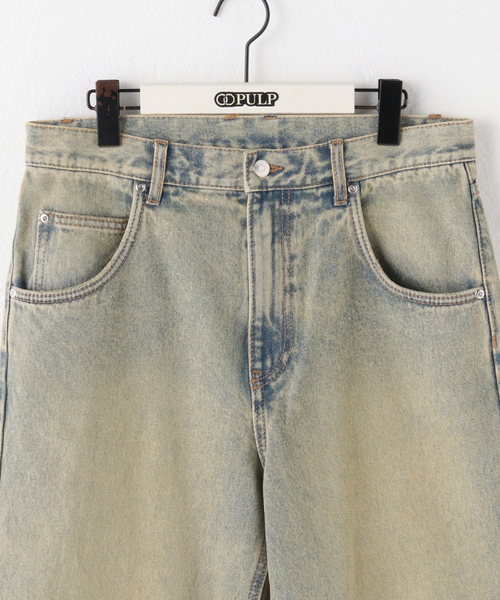 FADE WIDE DENIM SHORTS（デニムパンツ）｜PULP/417EDIFICE