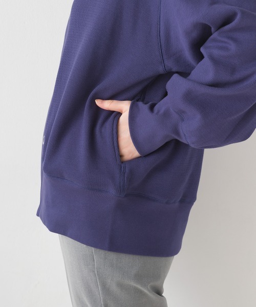 OMNES（オムネス）の「ハニカムストレッチ袖ボリュームカーディガン（カーディガン/ボレロ・レディース・ネイビー/ホワイト/ブラック/アイボリー・FREE）」の8枚目の写真