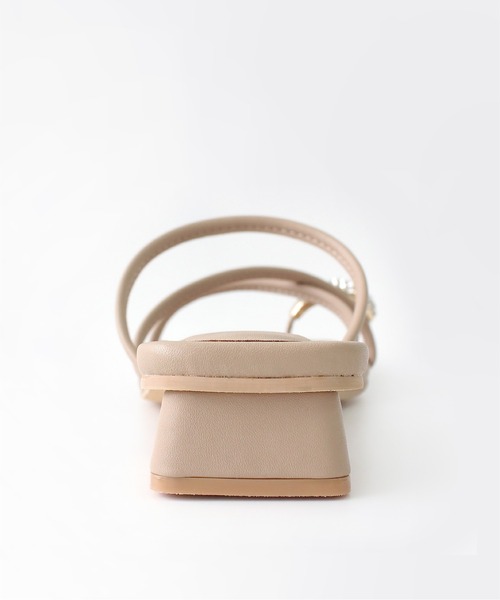 Dhyana.（ディアナドット）の「【Dhyana.】ビジュートングサンダル（サンダル・レディース・ベージュ/ブラック・22.5cm/23.5cm/24.5cm）」の12枚目の写真