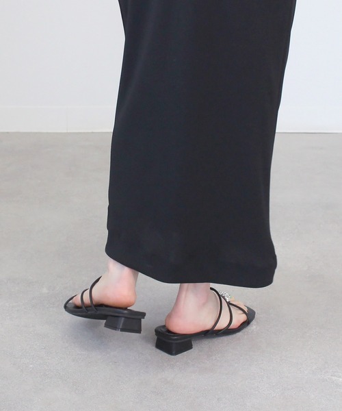 Dhyana.（ディアナドット）の「【Dhyana.】ビジュートングサンダル（サンダル・レディース・ベージュ/ブラック・22.5cm/23.5cm/24.5cm）」の17枚目の写真