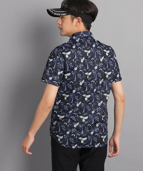 adabat（アダバット）の「◆【吸水速乾】サマーリゾート柄 半袖シャツ（シャツ/ブラウス・メンズ・グリーン系その他2/ネイビー系・46/48/50/52）」の12枚目の写真