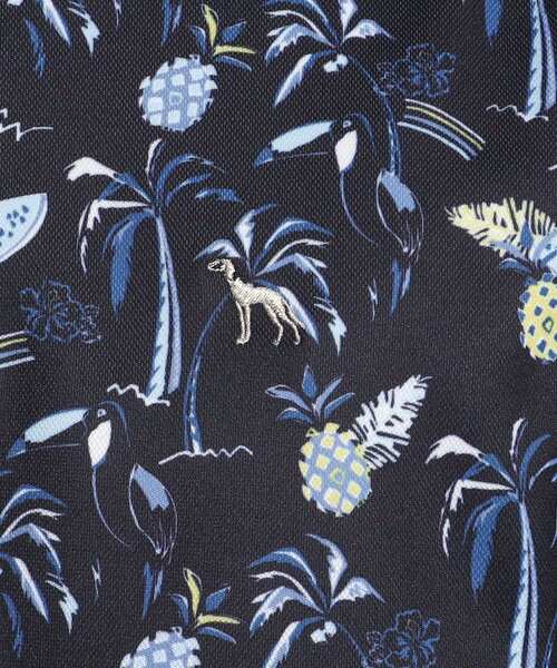 adabat（アダバット）の「◆【吸水速乾】サマーリゾート柄 半袖シャツ（シャツ/ブラウス・メンズ・グリーン系その他2/ネイビー系・46/48/50/52）」の14枚目の写真