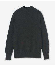 12G MOCK NECK KNIT