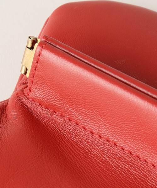 Spick & Span(スピックアンドスパン)の「HASHIBAMI / ハシバミ バネグチハートポーチ HA-2311-406(ポーチ・レディース・レッド・FREE)」の5枚目の写真