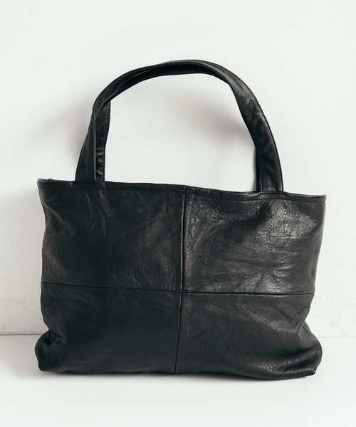 Rocky Monroe（ロッキーモンロー）の「本革トートバッグ（トートバッグ・メンズ・ブラック・FREE）」の7枚目の写真