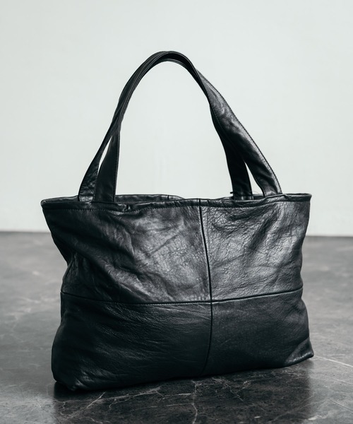 Rocky Monroe（ロッキーモンロー）の「本革トートバッグ（トートバッグ・メンズ・ブラック・FREE）」の8枚目の写真