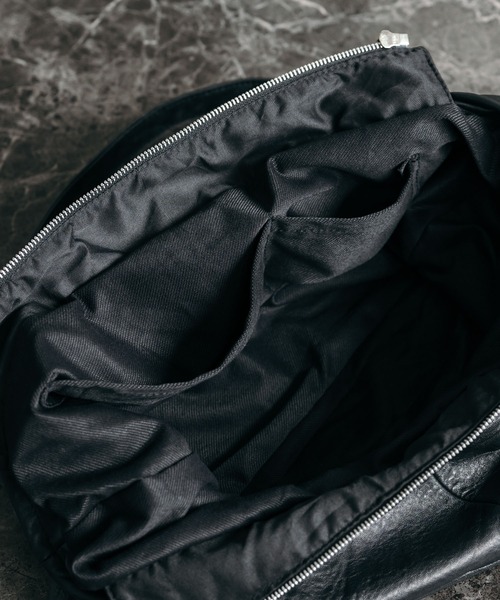 Rocky Monroe（ロッキーモンロー）の「本革トートバッグ（トートバッグ・メンズ・ブラック・FREE）」の13枚目の写真