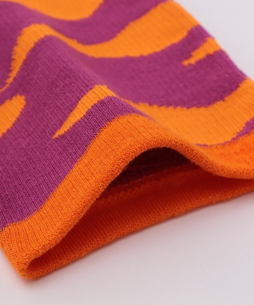 チチカカ(チチカカ)の「カラフルアニマル着圧ソックス 23-25cm(ソックス/靴下・レディース・ピンク/イエロー・FREE)」の8枚目の写真