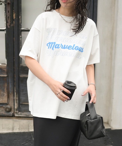 MARVELOUSロゴTシャツ (ユニセックス）（Tシャツ/カットソー