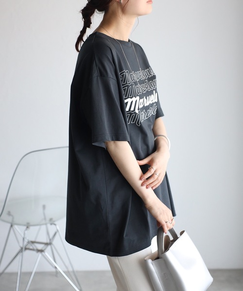 MARVELOUSロゴTシャツ (ユニセックス）（Tシャツ/カットソー）｜＆HALF