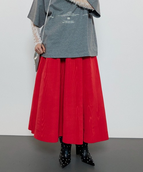 【専用品】MAISON SPECIAL モアレ ボリューム スカート メゾン MAISON SPECIAL（メゾンスペシャル）の「Moire Volume Skirt/モアレ