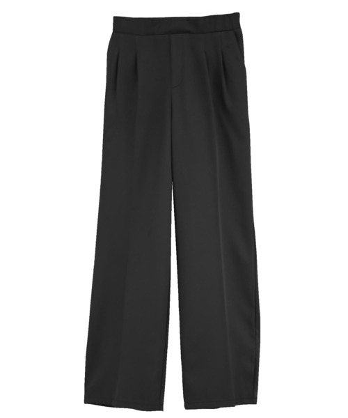 Social GIRL（ソーシャルガール）の「センタープレスストレートパンツ イージーパンツ スラックス（スラックス・レディース・グレー/ブルーグレー/アイボリー/ブラック/チャコール/モカ・L/M）」の11枚目の写真