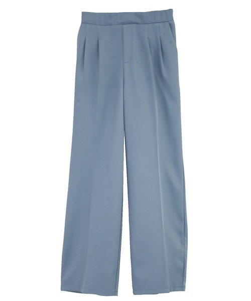 Social GIRL（ソーシャルガール）の「センタープレスストレートパンツ イージーパンツ スラックス（スラックス・レディース・グレー/ブルーグレー/アイボリー/ブラック/チャコール/モカ・L/M）」の12枚目の写真