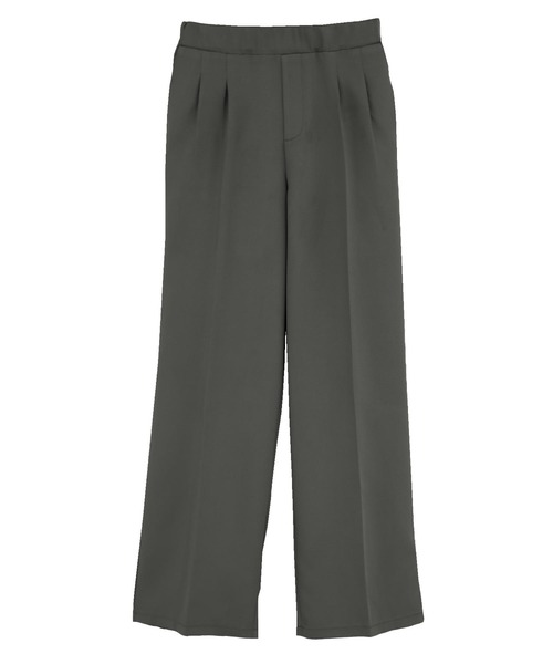 Social GIRL（ソーシャルガール）の「センタープレスストレートパンツ イージーパンツ スラックス（スラックス・レディース・グレー/ブルーグレー/アイボリー/ブラック/チャコール/モカ・L/M）」の13枚目の写真