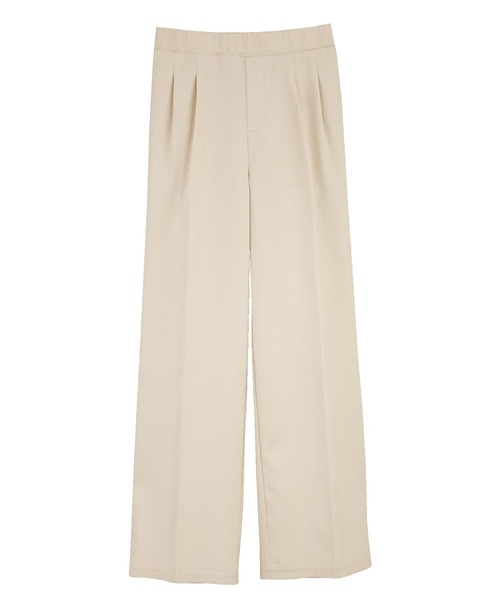 Social GIRL（ソーシャルガール）の「センタープレスストレートパンツ イージーパンツ スラックス（スラックス・レディース・グレー/ブルーグレー/アイボリー/ブラック/チャコール/モカ・L/M）」の15枚目の写真