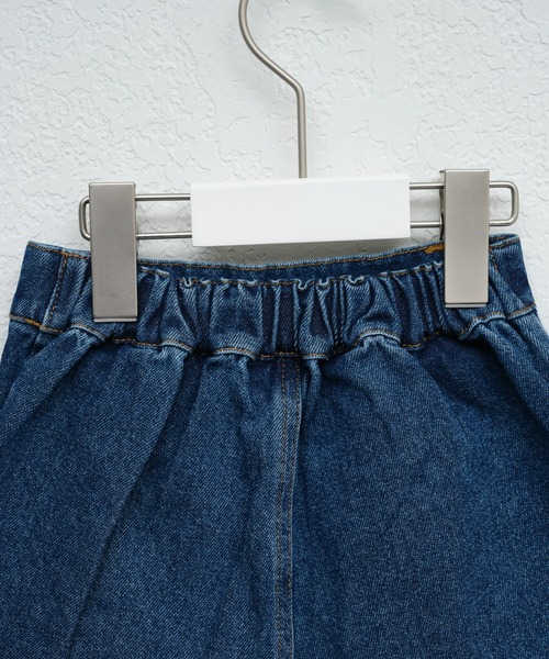 CIAOPANIC TYPY(チャオパニックティピー)の「【一部店舗限定】【KIDS】【emma】デニムパレオキュロット(デニムパンツ・キッズ・ネイビー/ブラック・XX-LARGE/X-LARGE/LARGE/MEDIUM/SMALL)」の10枚目の写真