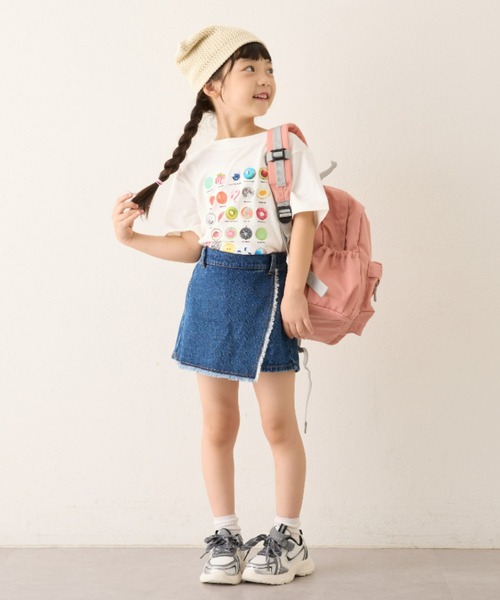 CIAOPANIC TYPY(チャオパニックティピー)の「【一部店舗限定】【KIDS】【emma】デニムパレオキュロット(デニムパンツ・キッズ・ネイビー/ブラック・XX-LARGE/X-LARGE/LARGE/MEDIUM/SMALL)」の22枚目の写真