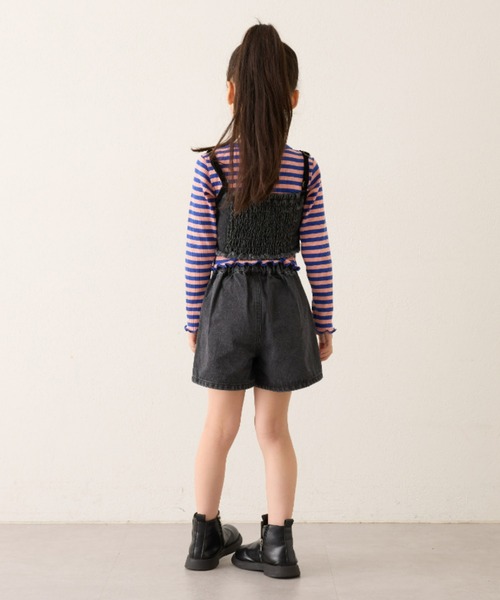 CIAOPANIC TYPY(チャオパニックティピー)の「【一部店舗限定】【KIDS】【emma】デニムパレオキュロット(デニムパンツ・キッズ・ネイビー/ブラック・XX-LARGE/X-LARGE/LARGE/MEDIUM/SMALL)」の18枚目の写真