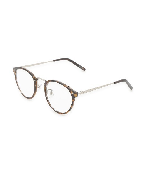 Mila Owen（ミラオーウェン）の「メタルセルフレームダテメガネ（メガネ・レディース・ブラウン・FREE）」の4枚目の写真