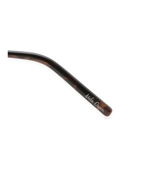 Mila Owen（ミラオーウェン）の「メタルセルフレームダテメガネ（メガネ・レディース・ブラウン・FREE）」の8枚目の写真