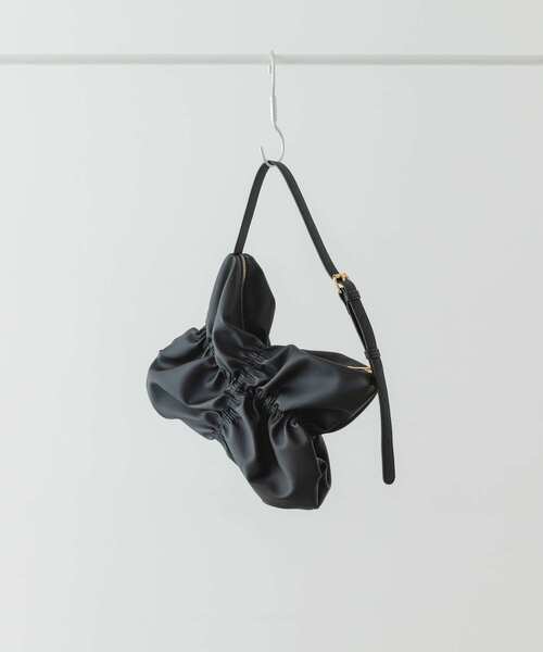 RODE SKO（ロデスコ）の「シャーリングワンハンドルバッグ（ハンドバッグ・レディース・ブラウン系その他/ブラック/オフホワイト・ONE）」の3枚目の写真