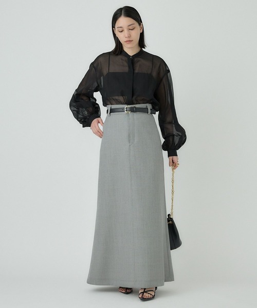 Chaos（カオス）の「Chaos(カオス)/ダスティーロングスカート（スカート・レディース・ライトグレー・38/36）」の22枚目の写真