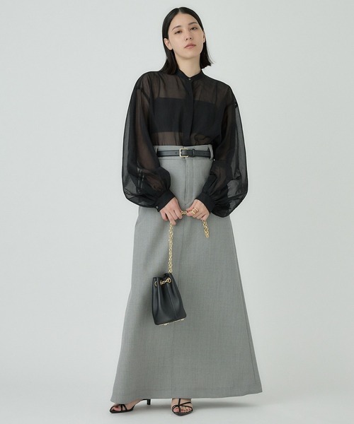 Chaos（カオス）の「Chaos(カオス)/ダスティーロングスカート（スカート・レディース・ライトグレー・38/36）」の20枚目の写真