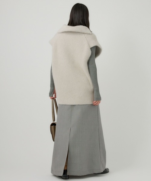 Chaos（カオス）の「Chaos(カオス)/ダスティーロングスカート（スカート・レディース・ライトグレー・38/36）」の16枚目の写真