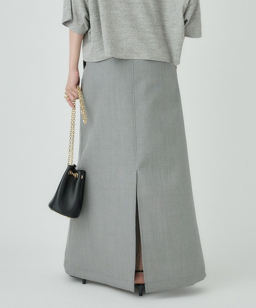 Chaos（カオス）の「Chaos(カオス)/ダスティーロングスカート（スカート・レディース・ライトグレー・38/36）」の12枚目の写真