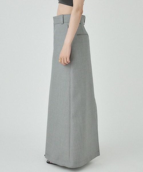 Chaos（カオス）の「Chaos(カオス)/ダスティーロングスカート（スカート・レディース・ライトグレー・38/36）」の9枚目の写真