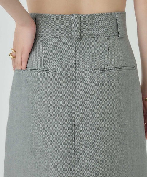 Chaos（カオス）の「Chaos(カオス)/ダスティーロングスカート（スカート・レディース・ライトグレー・38/36）」の7枚目の写真