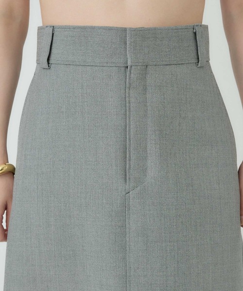 Chaos（カオス）の「Chaos(カオス)/ダスティーロングスカート（スカート・レディース・ライトグレー・38/36）」の5枚目の写真