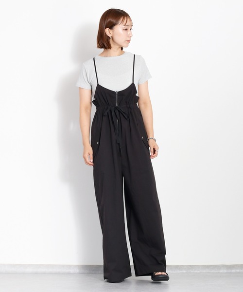 【セットアイテム】ラメTee＆ミリタリーサロペットアンサンブル（サロペット/オーバーオール）｜cepo（セポ） 7,920円