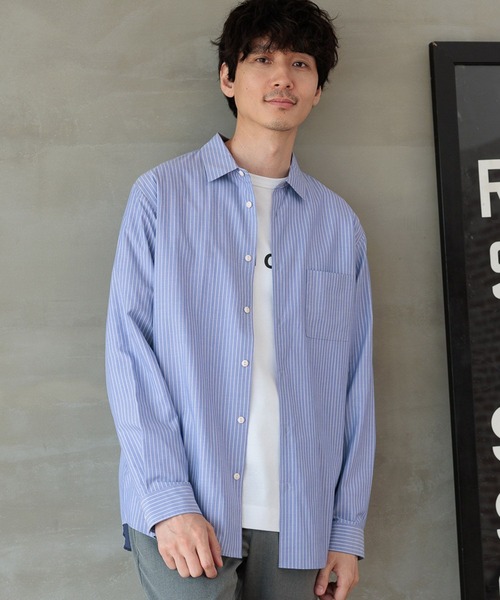 GLOBAL WORK（グローバルワーク）の「サラサマレギュラーカラー