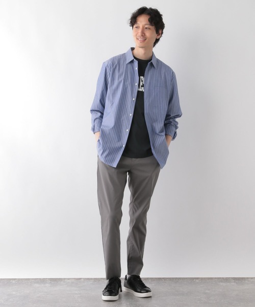 wirrow レギュラーカラーシャツ WIRROW｜ウィロウ｜タイプライターレギュラーカラーシャツ