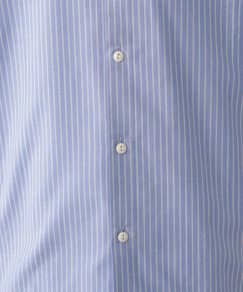 GLOBAL WORK（グローバルワーク）の「サラサマレギュラーカラーシャツ/116328（シャツ/ブラウス・メンズ・ライトグリーン系2/グレー系2/ネイビー/チャコール/ブルー系5/ブルー系6/ライトブルー・LARGE/MEDIUM/SMALL/X-LARGE）」の20枚目の写真