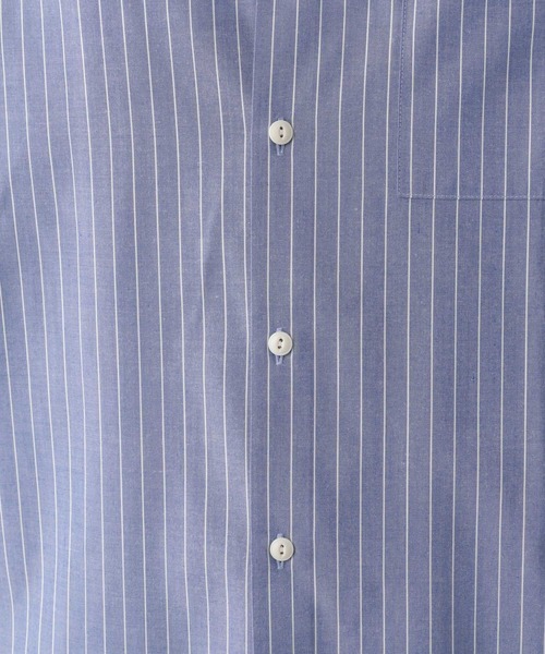 GLOBAL WORK（グローバルワーク）の「サラサマレギュラーカラーシャツ/116328（シャツ/ブラウス・メンズ・ライトグリーン系2/グレー系2/ネイビー/チャコール/ブルー系5/ブルー系6/ライトブルー・LARGE/MEDIUM/SMALL/X-LARGE）」の18枚目の写真