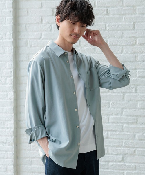 セール】サラサマレギュラーカラーシャツ/116328（シャツ/ブラウス